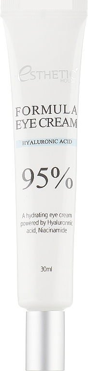 Увлажняющий крем для кожи вокруг глаз с гиалуроновой кислотой и ниацинамидом - Esthetic House Formula Eye Cream Hyaluronic Acid 95% — фото N2