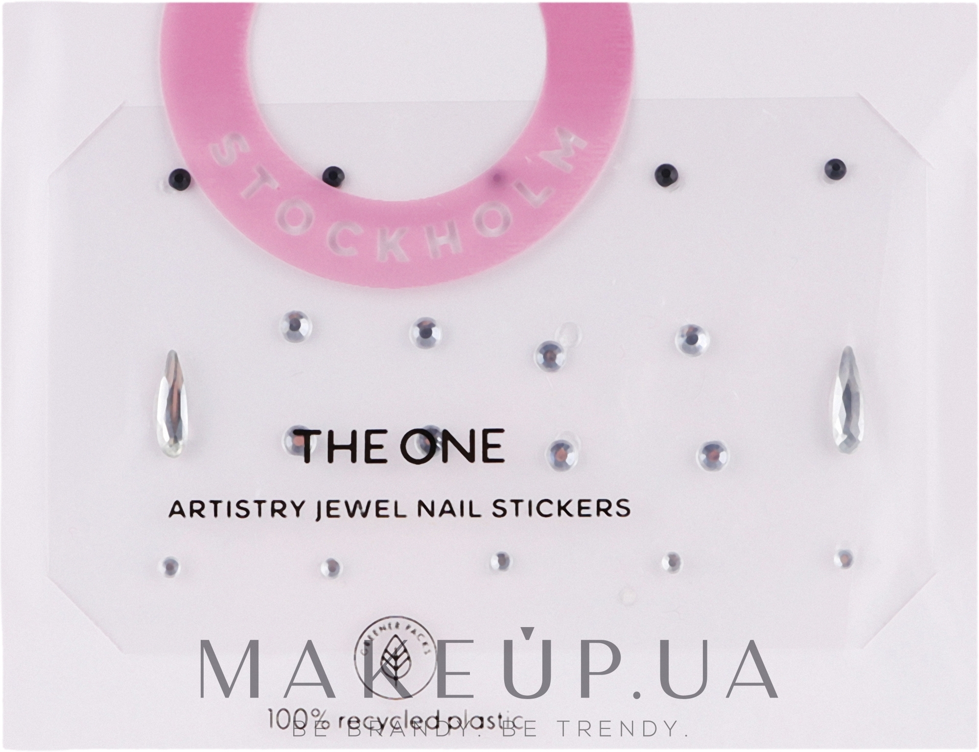 Наклейки для дизайна ногтей, 20 шт. - Oriflame The One Artistry Jewel Nail Stickers  — фото 20шт