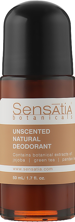 Дезодорант роликовий для чувствительной кожи - Sensatia Botanicals Unscented Natural Deodorant — фото N1
