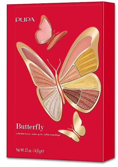 Палетка теней для век - Pupa Butterfly — фото N2