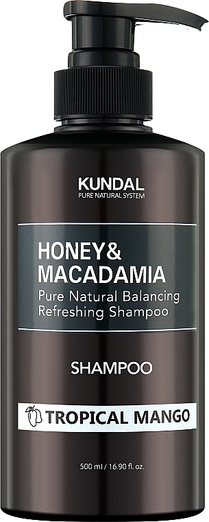 Шампунь для волос "Тропическое манго" - Kundal Honey & Macadamia Shampoo Tropical Mango