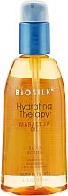 Масло для глибокого зволоження волосся з екстрактом маракуйї - BioSilk Hydrating Therapy Maracuja Oil — фото N1