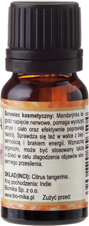Натуральна олія "Мандарин" - Biomika Tangerine Oil — фото N2