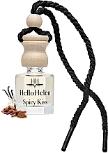 Духи, Парфюмерия, косметика Аромадиффузор для авто "Пряный поцелуй" - HelloHelen Spicy Kiss