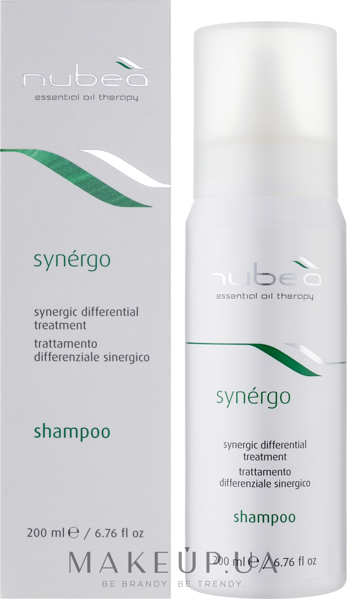 Шампунь для частого использования - Nubea Synergo Synergic Differential Shampoo — фото 200ml
