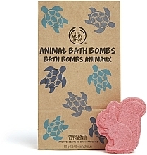 Парфумерія, косметика УЦІНКА Бомбочка для ванни "Полуниця" - The Body Shop Strawberry Animal Bath Bomb *