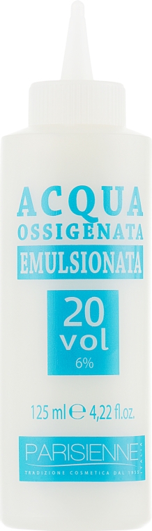 Емульсійний окислювач 20 Vol - Parisienne Acqua Ossigenata Emulsionata — фото N1