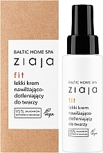 Легкий увлажняющий и насыщающий кислородом крем для лица - Ziaja Baltic Home Spa Light Face Cream Moisturising Oxygenating — фото N2