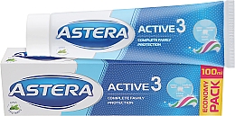 Духи, Парфюмерия, косметика УЦЕНКА Зубная паста "Тройное действие" - Astera Active 3 Toothpaste*