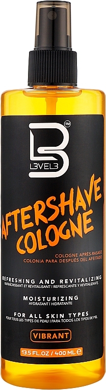 Одеколон після гоління - Level3 Aftershave Cologne Vibrant — фото N1