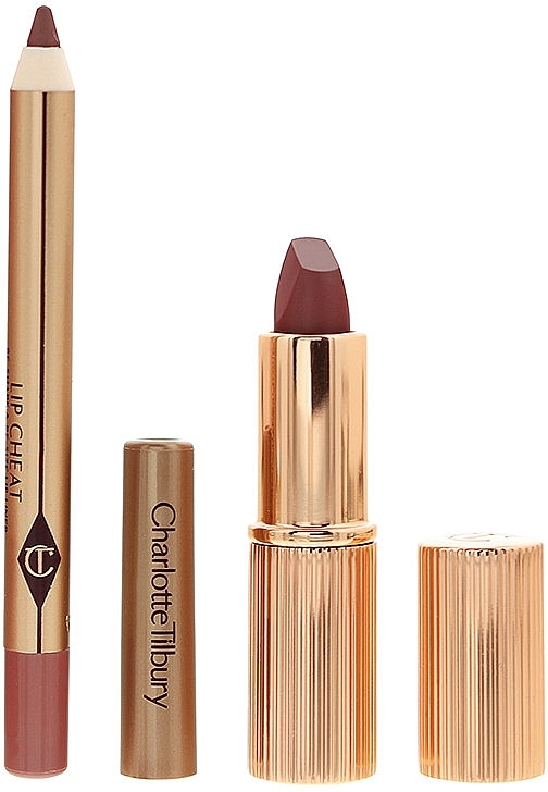 Набор для губ - Charlotte Tilbury Pillow Talk Lip Kit (liner/0.8g + lipstick/1.5g) — фото N3