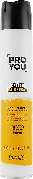 Лак для волосся середньої фіксації - Revlon Professional Pro You The Setter Hairspray Medium — фото N3