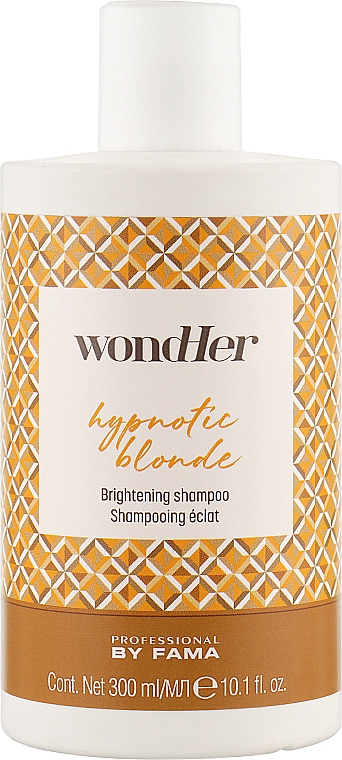 Шампунь для блискучого блонда - Professional By Fama Wondher Hypnotic Blonde Brightening Shampoo — фото N1