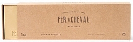 Парфумерія, косметика Натуральне рослинне мило, куб - Fer A Cheval Vegetal Marseille Soap