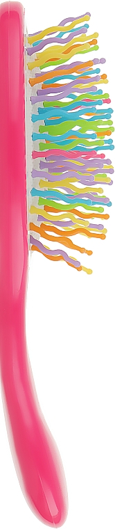 Дитяча щітка для волосся, HBK-9360, рожева - Beauty LUXURY — фото N3