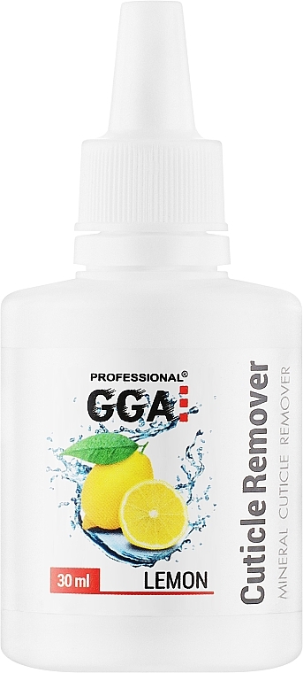 Средство для удаления кутикулы "Лимон" - GGA Professional Cuticle Remover — фото N1