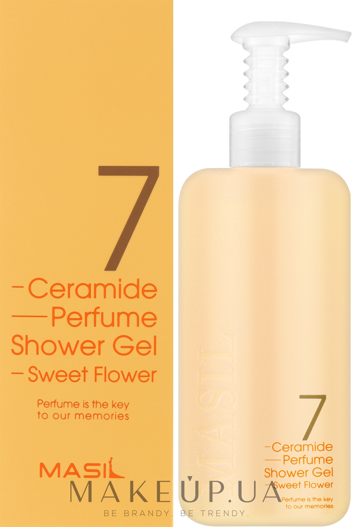Гель для душу з ароматом солодких квітів - Masil 7 Ceramide Perfume Shower Gel Sweet Flower — фото 300ml