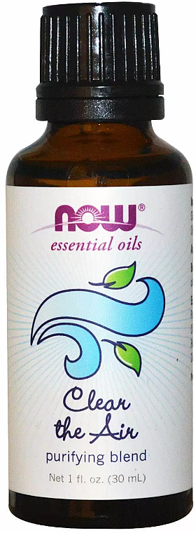 Ефірна олія "Суміш олій" - Now Foods Essential Oils 100% Pure Clear the Air Oil Blend — фото N1