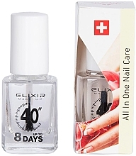 Духи, Парфюмерия, косметика Комплексный уход для ногтей "5 в 1" - Elixir Make-up All In One Nail Care