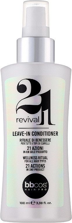 Несмываемый кондиционер для оздоровления и восстановления здоровья волос - BBcos Revival 21 In 1 Leave-In Conditioner