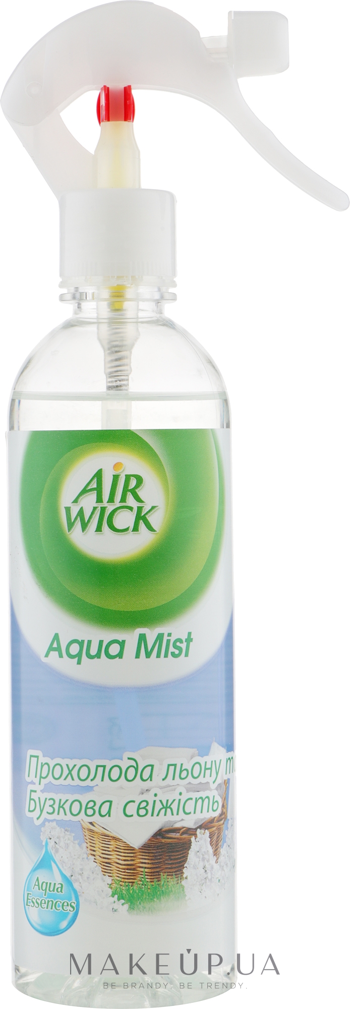 Освежитель воздуха "Прохлада льна и Свежесть сирени" - Air Wick Aqua Mist — фото 345ml