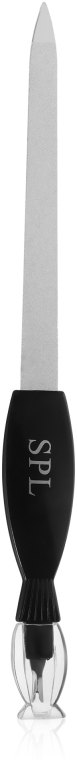 Пилка для ногтей с триммером для кутикулы 9677, 19.5см - SPL Metal Nail File & Cuticle Trimmer — фото N1