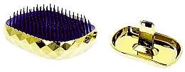 Щетка для волос, золотистая - Twish Spiky 4 Hair Brush Diamond Gold — фото N1