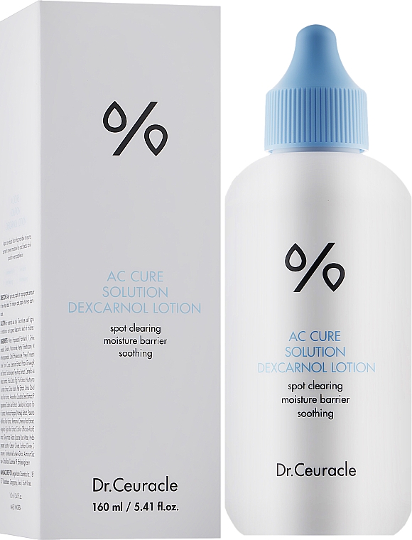 Лосьон для увлажнения проблемной кожи - Dr.Ceuracle AC Cure Solution Dexcarnol Lotion — фото N2