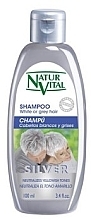 Духи, Парфюмерия, косметика Шампунь для светлых и седых волос - Natur Vital Silver Shampoo 