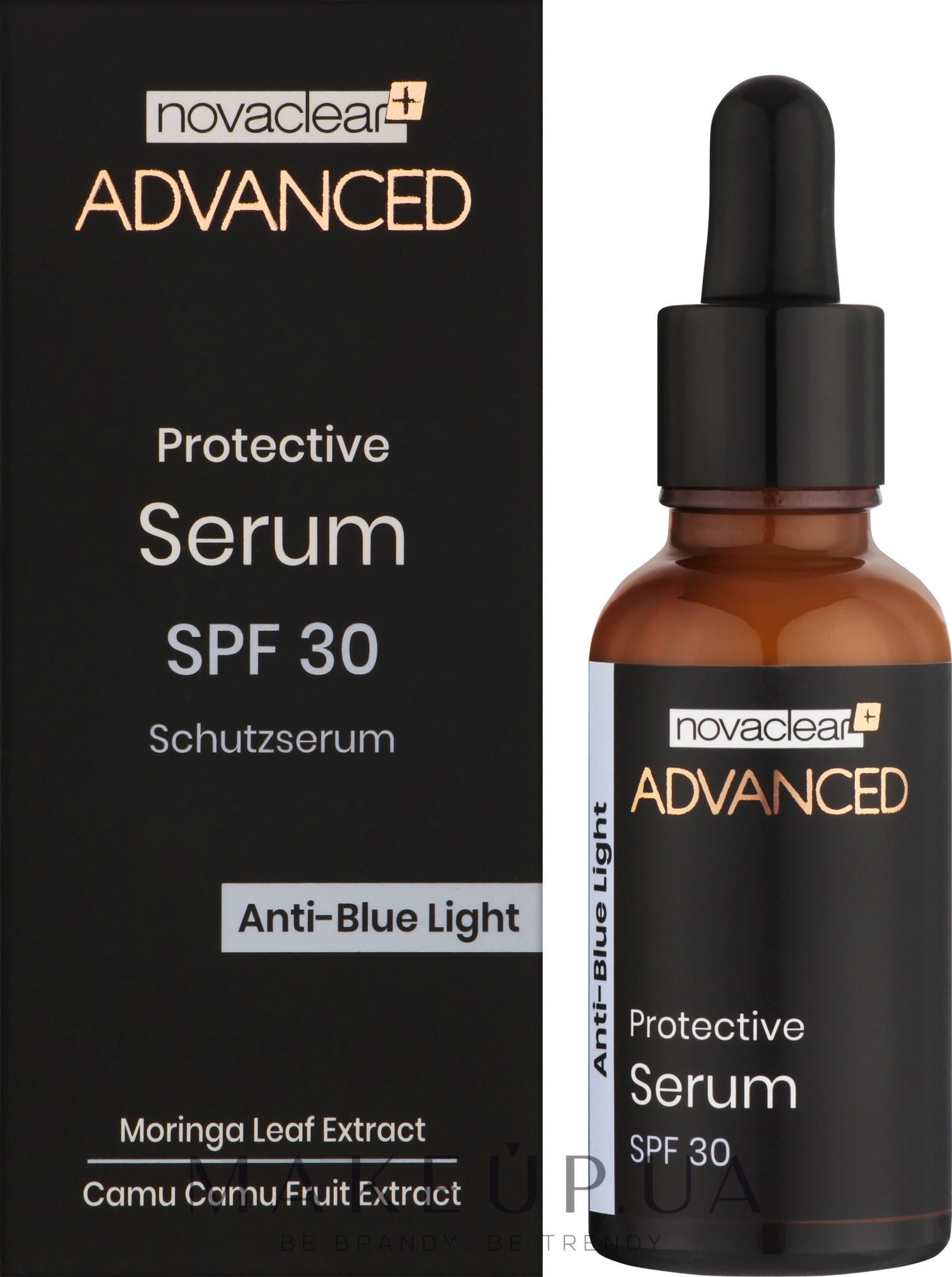 Захисна сироватка проти синього світла, SPF 30 - Novaclear Advanced Protective Serum Anti-Blue Light SPF 30 — фото 30ml