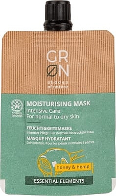 Маска для лица - GRN Essential Elements Honey & Hemp Cream Mask — фото N1