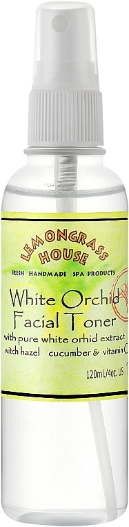 Освіжаючий тонік "Біла Орхідея" - Lemongrass House White Orchid Facial Toner — фото N2