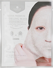 Маска-плівка для обличчя з мискою - Shangpree Silver Premium Modeling Mask (gel/50g + powder/4,5g) — фото N3