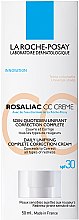 CC-крем для кожи с покраснениями и розацеа - La Roche-Posay Rosaliac CC Cream SPF30 — фото N2