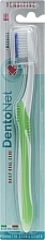 Парфумерія, косметика Зубна щітка м'яка, салатова - Dentonet Pharma Sensitive Toothbrush