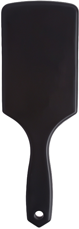 Щітка для волосся широка С0264, чорна з кольоровими зубчиками - Rapira — фото N2