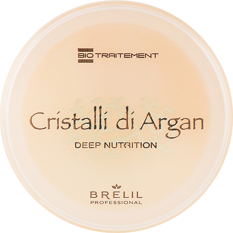 Маска для глибокого відновлення з маслом Арганії і Алое - Brelil Bio Traitement Cristalli d Argan Mask Deep Nutrition — фото N1