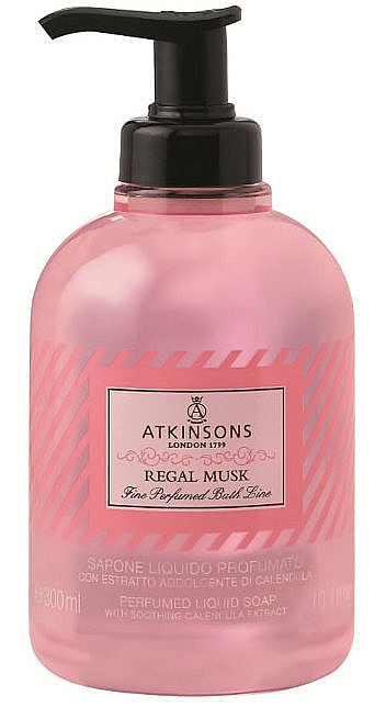 Жидкое мыло - Atkinsons Regal Musk Liquid Soap — фото N1