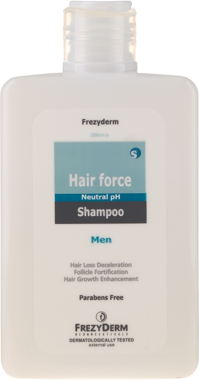 Шампунь для волос - Frezyderm Hair Force Shampoo Men — фото N2