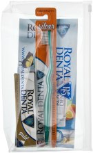 Парфумерія, косметика Набір - Royal Denta Gold + Silver Soft (t/paste/20g + t/brush/1шт)