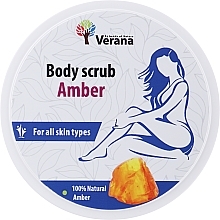 Духи, Парфюмерия, косметика Скраб для тела "Янтарь" - Verana Body Scrub Amber