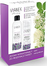 Духи, Парфюмерия, косметика Набор - Vianek (tonic/200 ml + day/cream/50ml + mask/10ml)