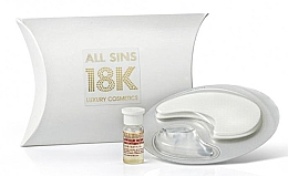 Парфумерія, косметика Набір - All Sins All Skin 18K Beauty Instant Set ( f/conc/2ml + eye/mask/2pcs)