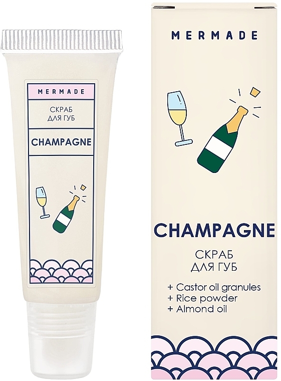 Скраб для губ - Mermade Champagne