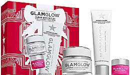 Духи, Парфюмерия, косметика Набор - Glamglow Clear Skin in 3, 2, 1 (mask50g + cleanser/150ml + cr/15ml)