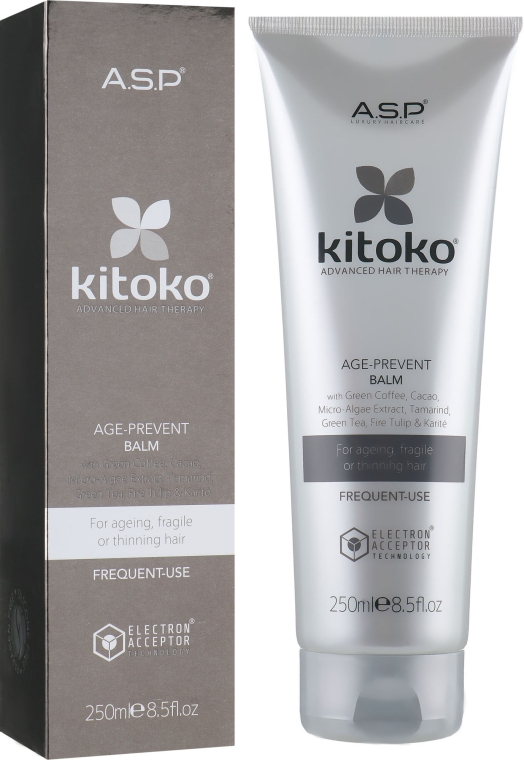 Антивіковий бальзам для волосся  - ASP Kitoko Age Prevent Balm — фото N1