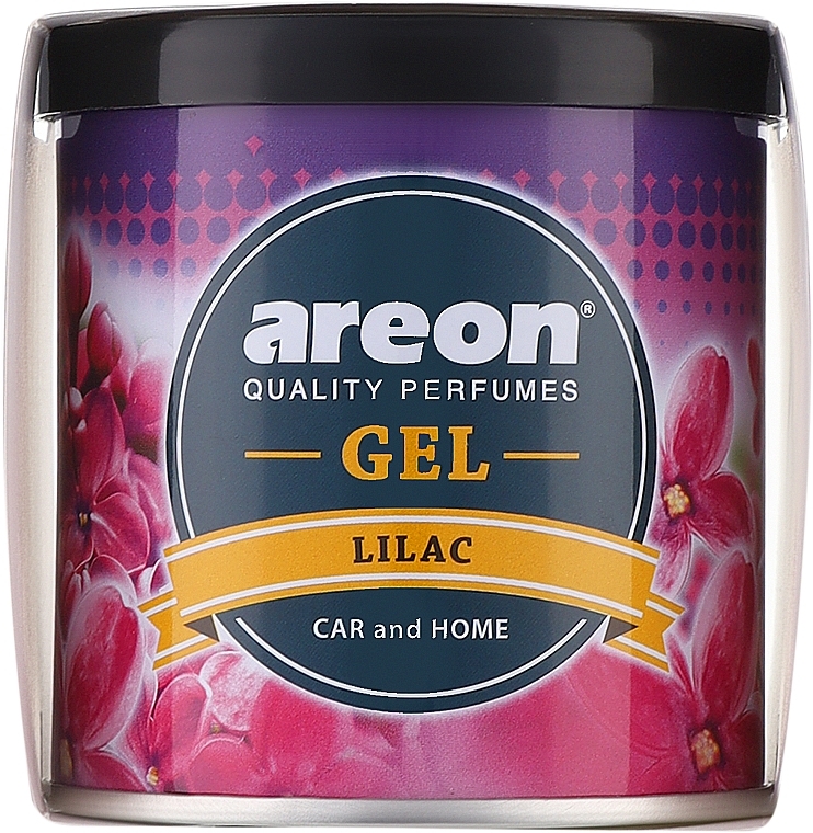 Ароматизированный гель для воздуха "Сирень" - Areon Areon Gel Can Lilac — фото N1