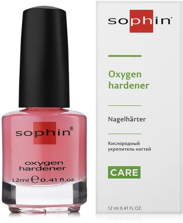 Кислородный укрепитель для ногтей - Sophin Oxygen Hardener — фото N1