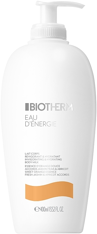 Зволожувальне молочко для тіла - Biotherm Eau d'Energie Invigorating & Hydrating Body Milk — фото N1