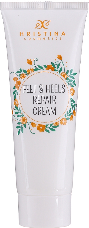 Відновлювальний крем для ступень і п'ят - Hristina Cosmetics Feet & Heels Repair Cream — фото N1